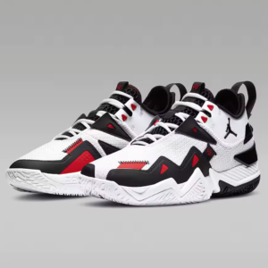 NK Jordan Westbrook – Chaussures Basketball Homme Blanc Noir Rouge