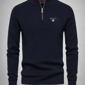 Pull GA Demi-Zip Premium – Élégance & Confort